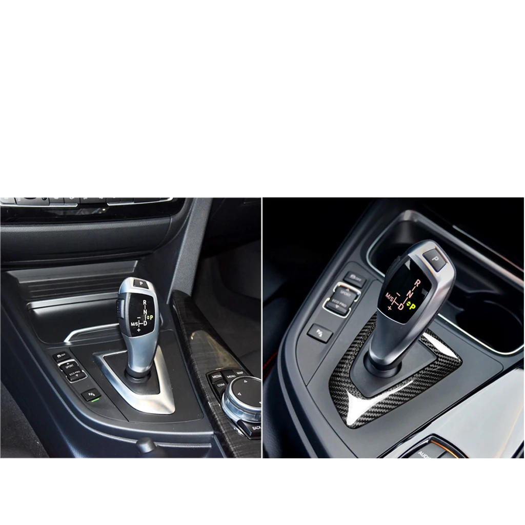 Для BMW F20 F30 F31 F34 углеродное волокно установка Автомобильная панель переключения
