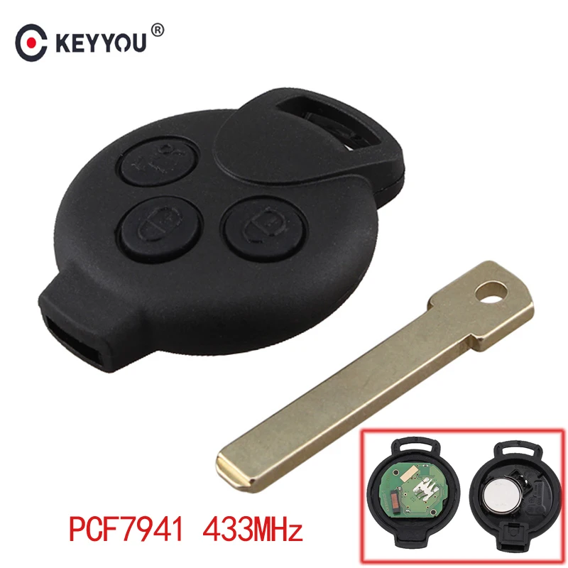 Пульт дистанционного управления KEYYOU чехол для автомобильного ключа с 3 | Отзывы и видеообзор