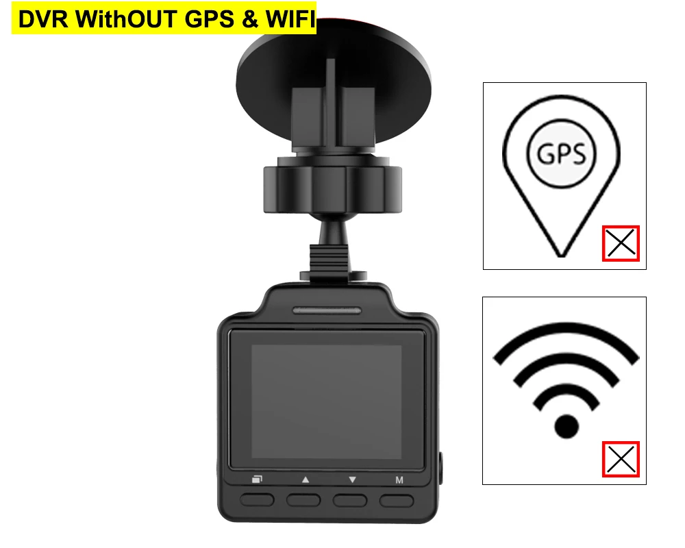 Without GPS WIFI Conkim Автомобильный видеорегистратор wifi gps видео рекордер 1080P Full HD Novatek 96658+ IMX323 CMOS 1," ips Автомобильная камера gps регистраторы - Название цвета: Without GPS WIFI