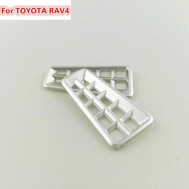 Новинка для Toyota RAV4 RAV 4 2016 АБС пластик хром матовый кондиционер верхняя крышка