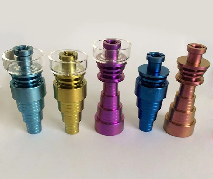 С высоким качеством красочные Domeless Титан гвоздь с окрашенный титановый Гвозди 10