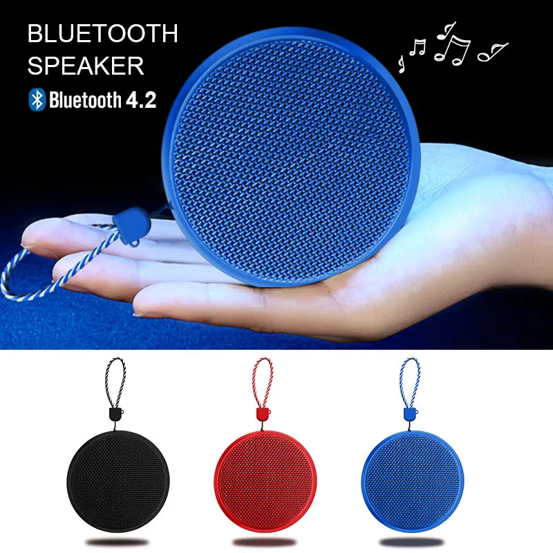 Музыкальный сабвуфер IPX4 Bluetooth 4 2 портативный уличный беспроводной динамик 300 мАч