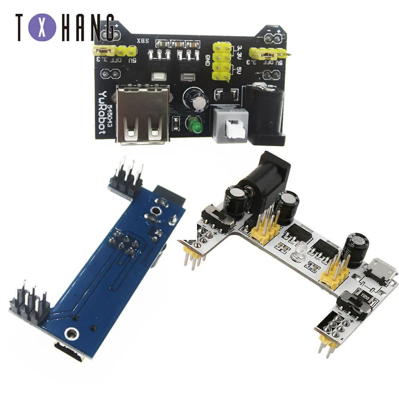 Макетная плата MB102 без пайки модуль питания для Arduino Nano 3 В 5 в белая/черная