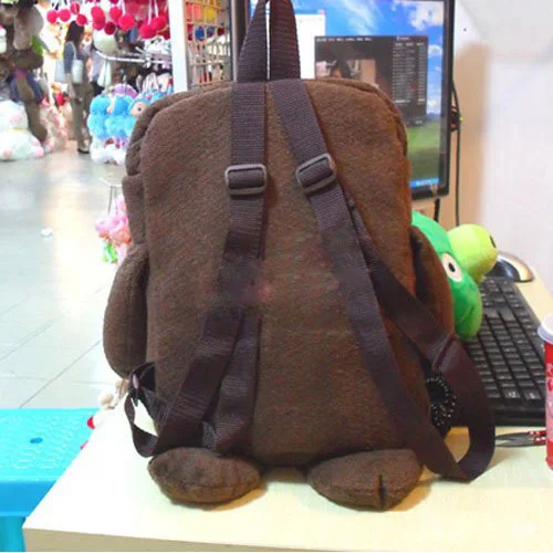 Новая Коричневая плюшевая игрушка Домо кун рюкзак милый сидячий стиль детская