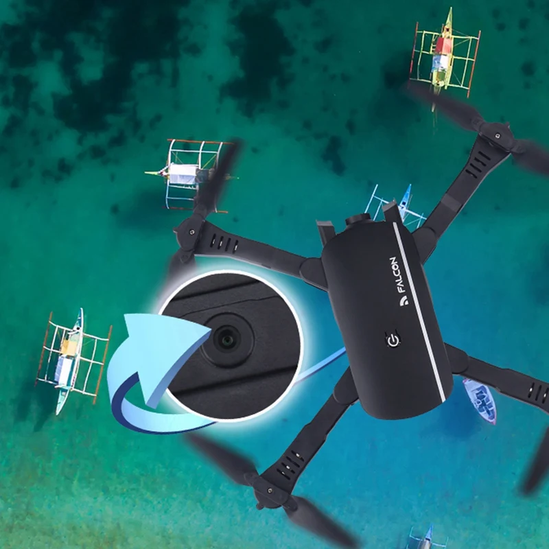 Hd камера передачи приложение дистанционное управление складная игрушка Fpv Rc четырехосный летательный аппарат Дрон с объективом
