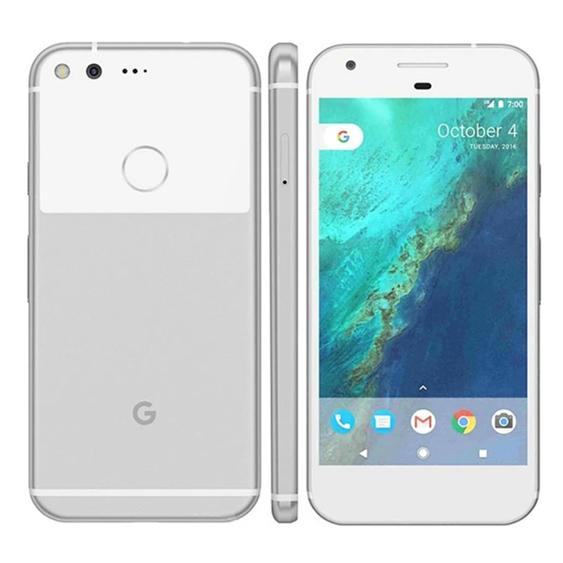 Google Pixel, 5,0 дюймов, четырехъядерный процессор, одна SIM, 4G LTE, 4 Гб ram, 32 ГБ/128 ГБ rom, Android, разблокированный смартфон