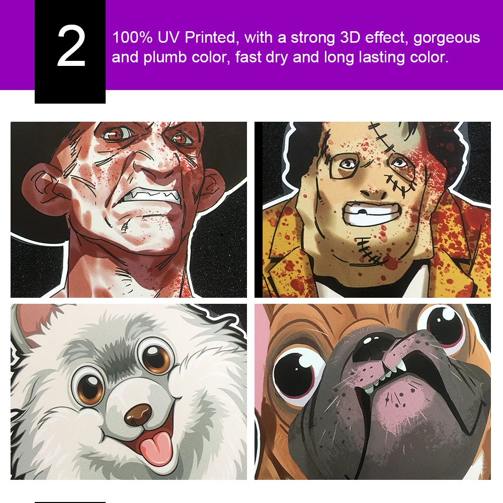 Бульдог развевающиеся наклейки для стеклоочистителей ПВХ автомобильный