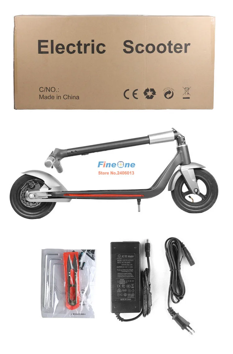 Мини 10-дюймовый электрический скутер Smart Электрический скейтборд 2 колеса Электрический Скутер Складной самокат для взрослых длинная доска