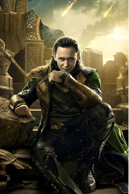 DIY рамка Тор: Темный мир Loki Шелковый постер к фильму настенная декоративная