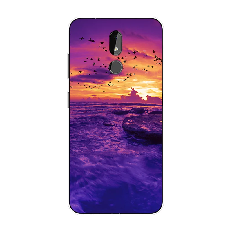 Чехол для Nokia 3,2 6,2", силиконовый чехол для Nokia 3,2, задняя оболочка, Couqe, Tpu, Fundas, мягкий чехол для Nokia 3,2, чехол для телефона, чехол - Цвет: FJ6