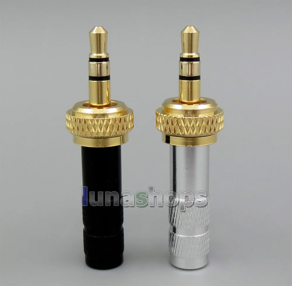 LN005351 3 5 мм полюса Мужской стерео DIY припой адаптер вилки шпильки для sony MDR Z7