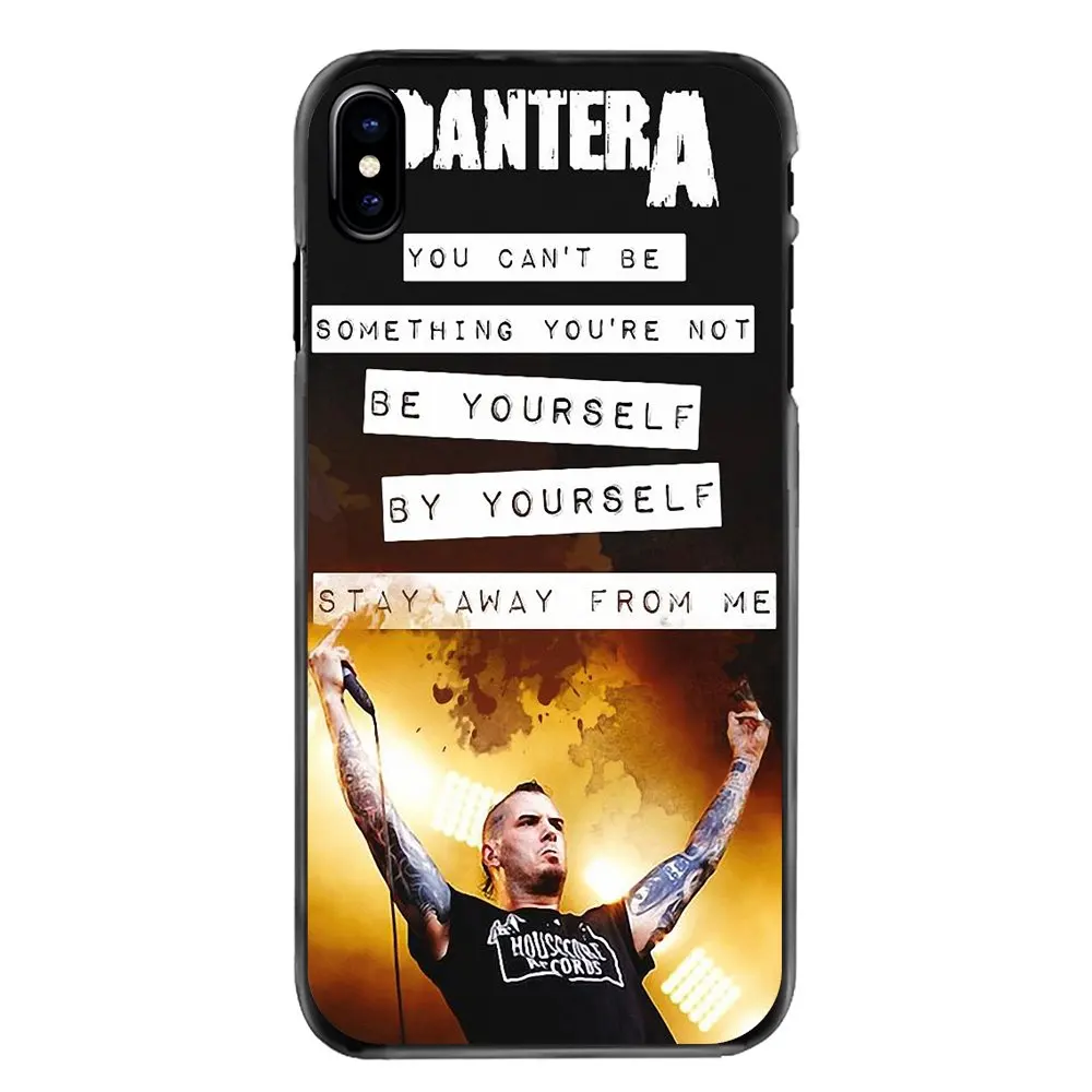For iPhone 4 4S 5 5S 5C SE 6 6S 7 8 Plus X XR XS Max iPod Touch Phil Anselmo Pantera Down Superjoint Ritual Band Covers |