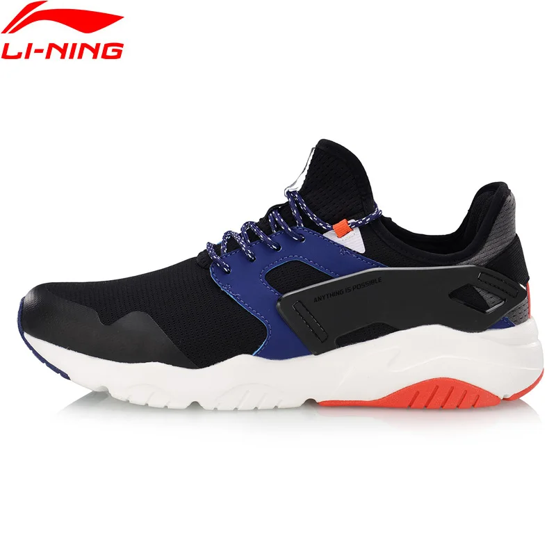 Li-Ning Для мужчин карнавальный костюм образа жизни обувь светильник Вес комфорт внутри, дышащие туфли, классическая спортивная обувь кроссовки AGCP009 YXB298