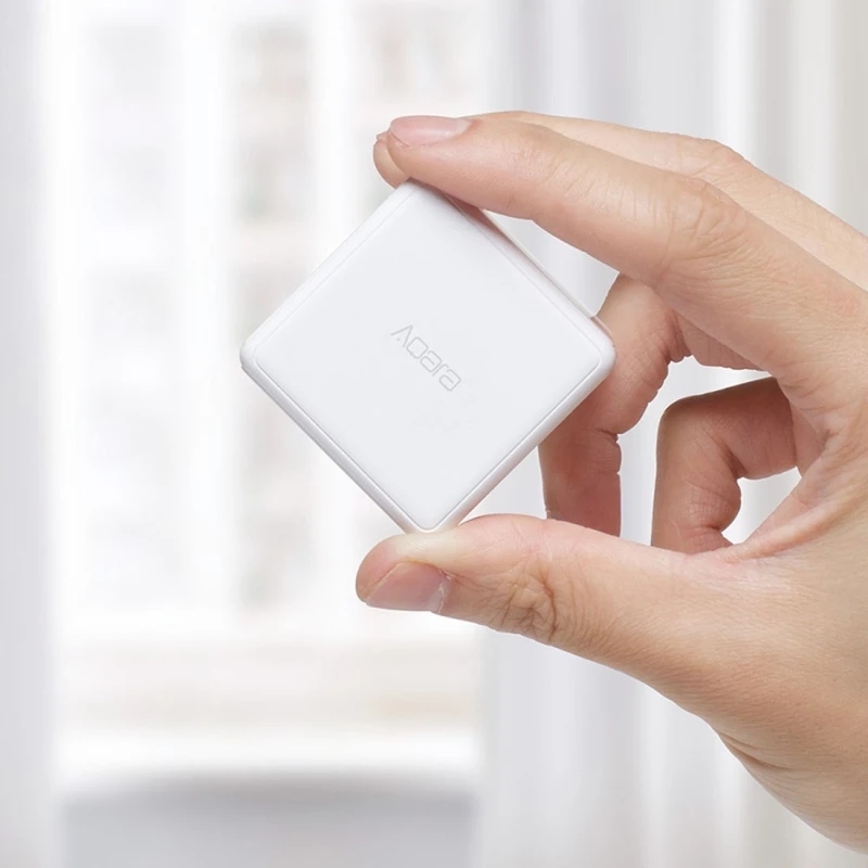 Xiaomi Mijia Home APP Aqara магический контроллер Zigbee версия шесть управляемых действий, требуется работа с Xiaomi Многофункциональный шлюз
