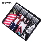 4 шт., мужские хлопковые трусы-боксёры