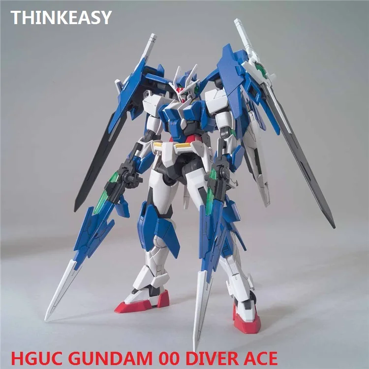 Оригинальный мобильный костюм Japaness HG 1/144 Gundam Модель 00 дайвер Айс рикьюс