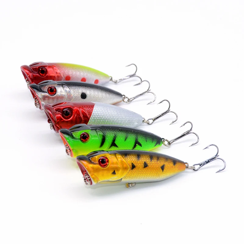 1 шт. рыболовная приманка-Поппер искусственный воблер твердая приманка с