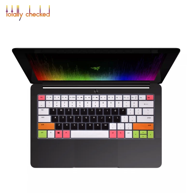 Силиконовый защитный чехол для клавиатуры ноутбука Razer Blade Stealth 2018 ультрабук RZ09 с