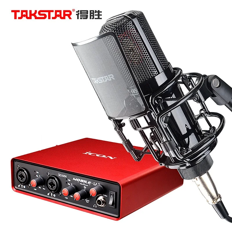 Высококачественный оригинальный Takstar PC K850 динамический микрофон с иконой