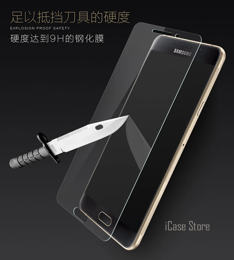 0 26mm tempered glass 9 H для samsung Galaxy A5 (6) A510F A5100 (2016) 5 2 дюйма Закаленное стекло Защитная