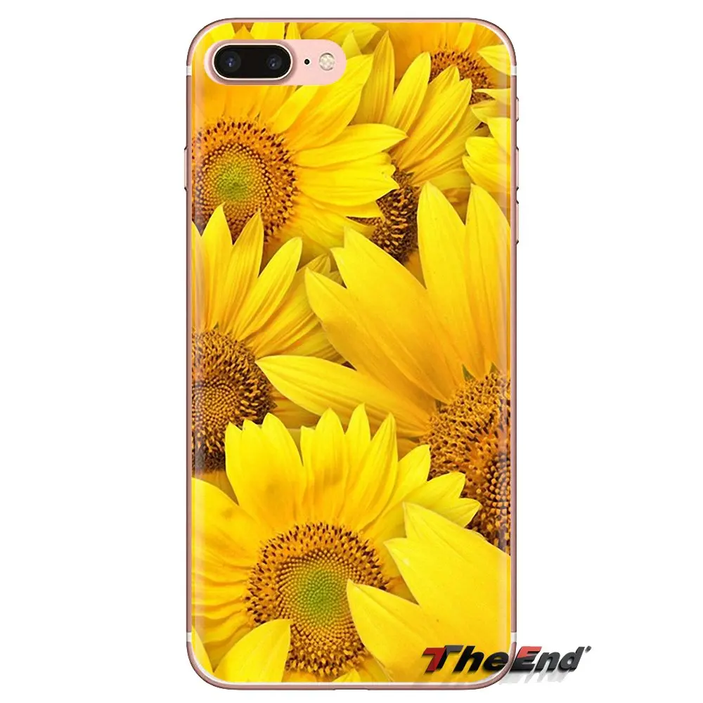 Container Gardens sunflower Transparent Clear TPU Case For Samsung Galaxy J1 J2 J3 J4 J5 J6 J7 J8 Plus 2018 Prime 2015 2016 2017 |