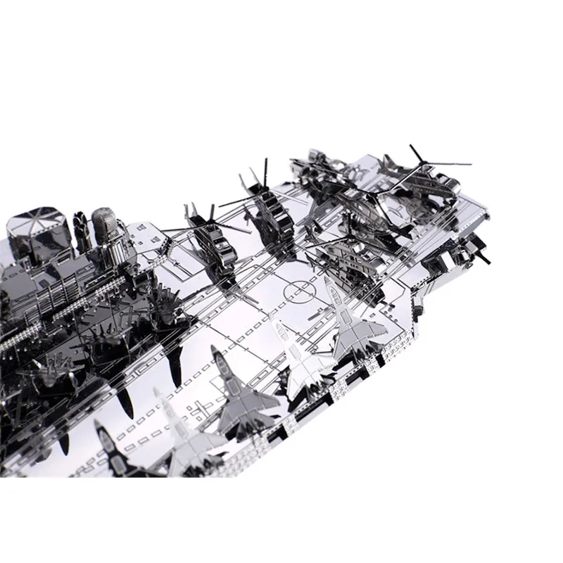 Творческий Piececool план Ляонин CV 16 Перевозчик 3D металлические Пазлы Дети сборки