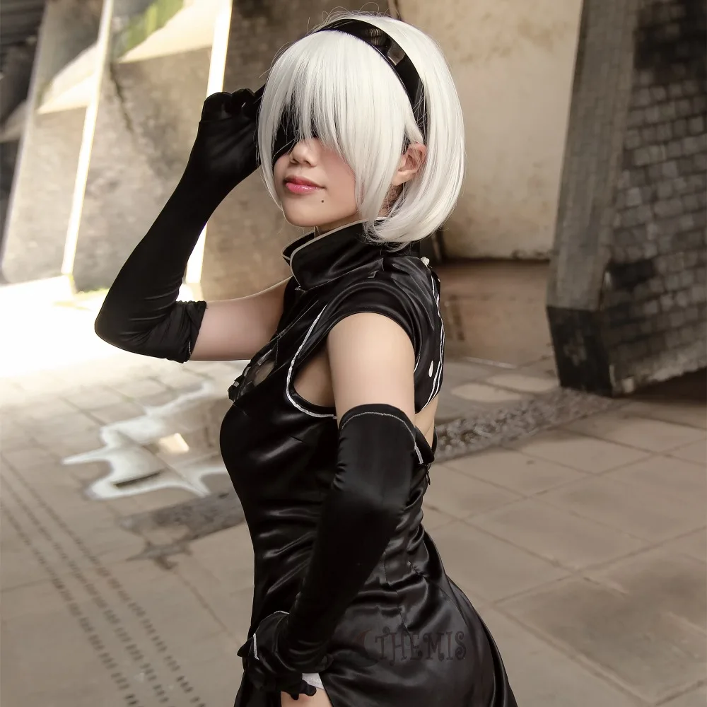 Костюм для косплея Athemis NieR:Automata YoRHa No. 2 тип B сексуальный чонсам |