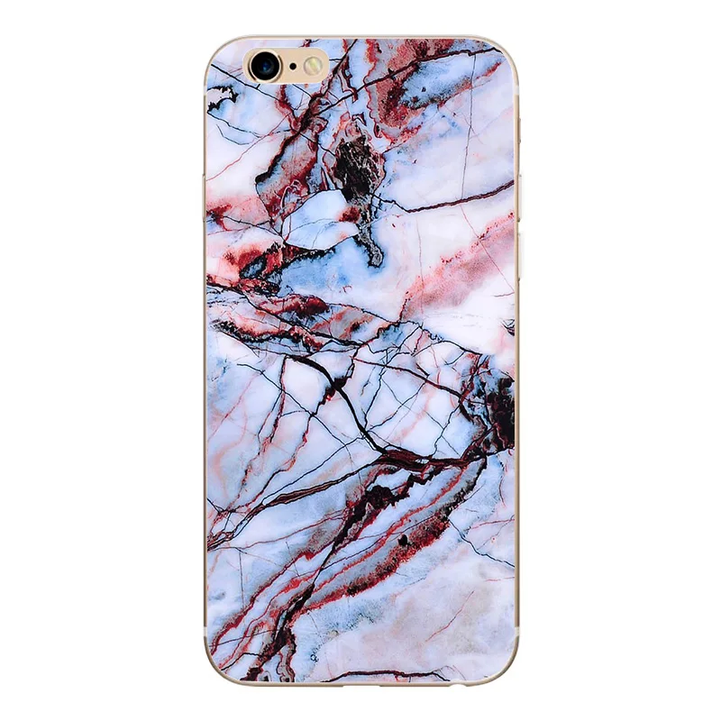 Silicone Phone Cover Soft TPU Case for iphone 8 Plus X 5s 5 se Mickey Marble Shell For 7 6 S Fitted caso |