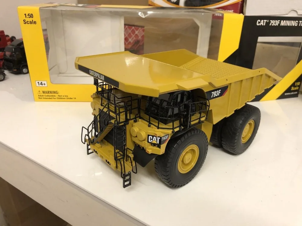 Литый под давлением автомобиль модель Norscot масштаб 1:50 гусеница Cat 793F горный