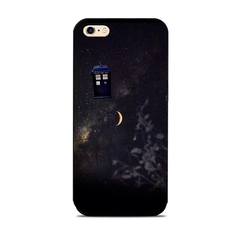 Новые с изображением ТАРДИСа из сериала Доктор Кто Жесткий Чехол для задней