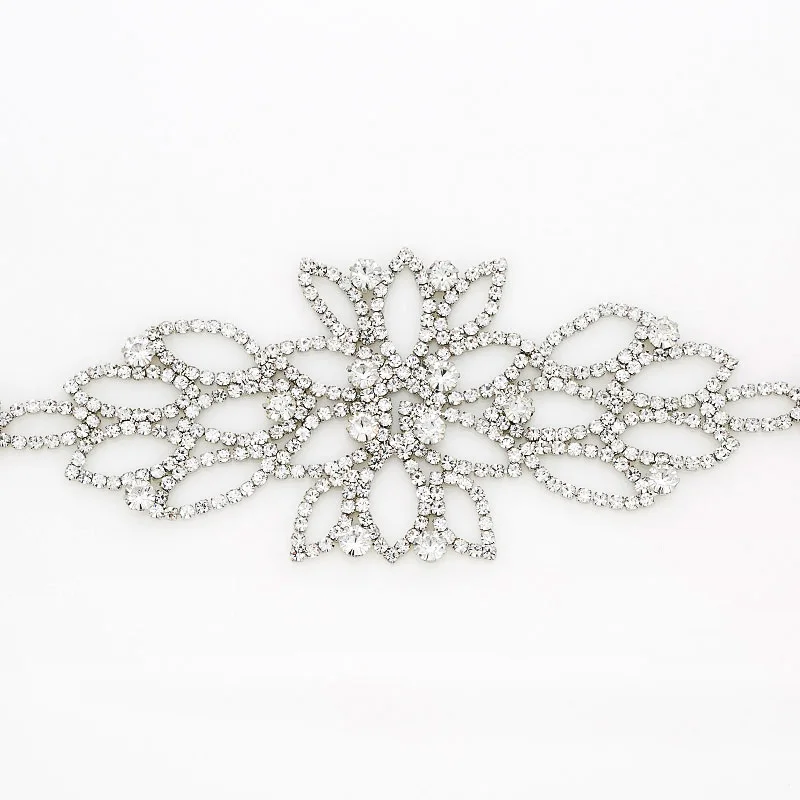 Рейн камни кристаллы стразы кисточки ручная цепочка ювелирные изделия браслет