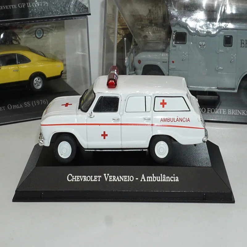Коллекция бутик 1/43 весы миниатюрные CHEVROLET VERANEIO скорой помощи дисплей Модель сплава литой винтажный автомобиль подарок на день рождения