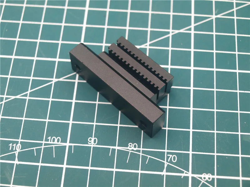 1 шт. Prusa i3 MK3 черный анодированный алюминиевый сплав Y образный ременной держатель