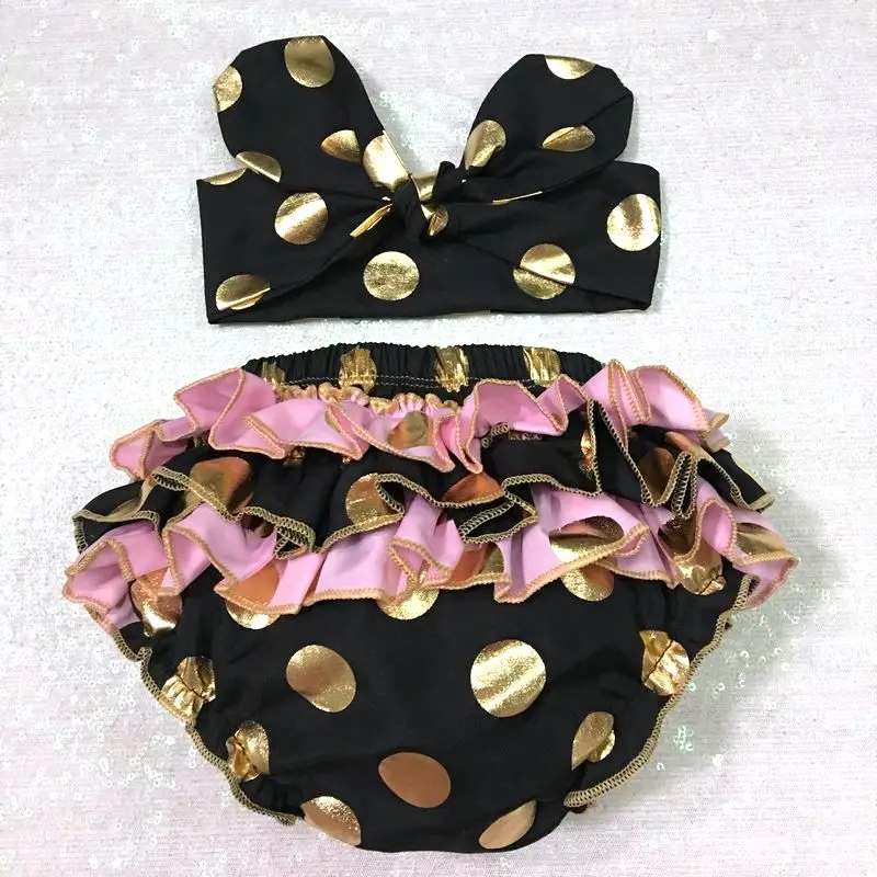 Детская накидка с оборками для детских подгузников наряд маленьких девочек в