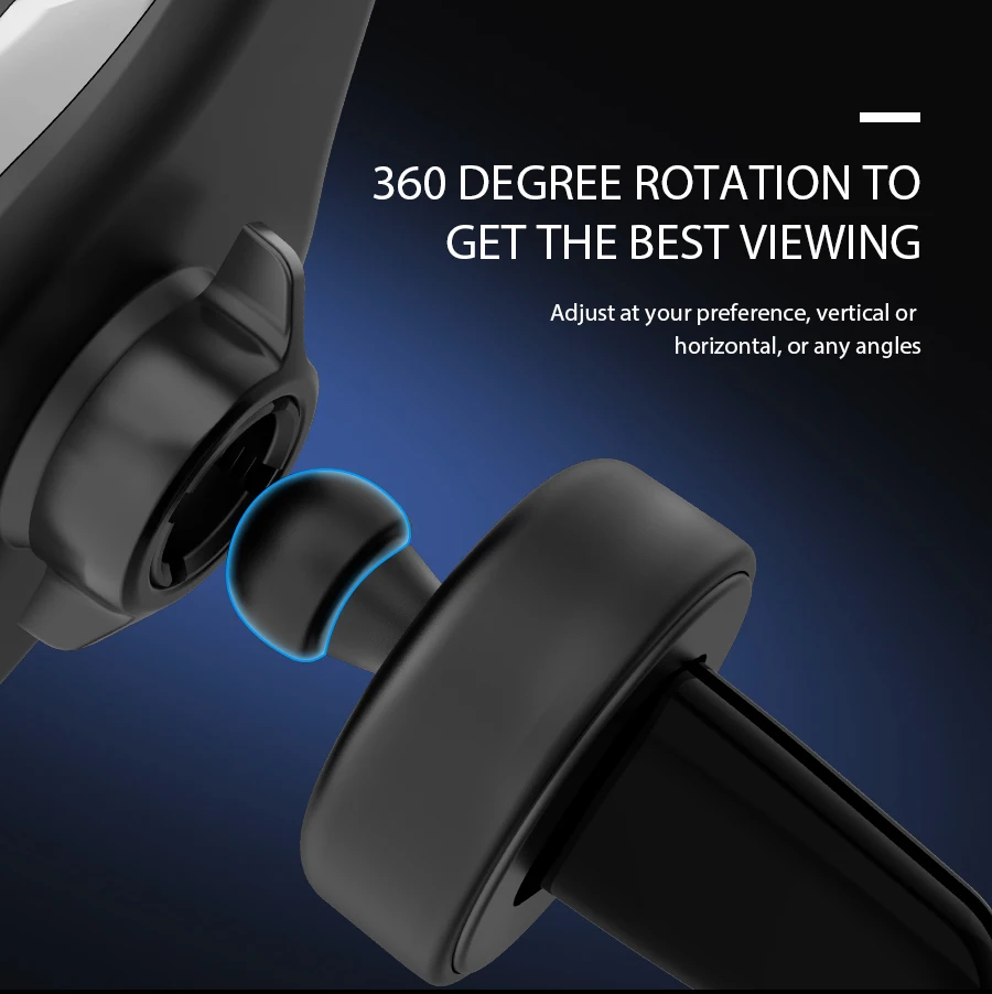 Беспроводное автомобильное зарядное устройство Быстрая зарядка Quick Charge 3,0 держатель для телефона крепление в машину для Iphone Xr huawei samsung Аксессуары для смартфонов