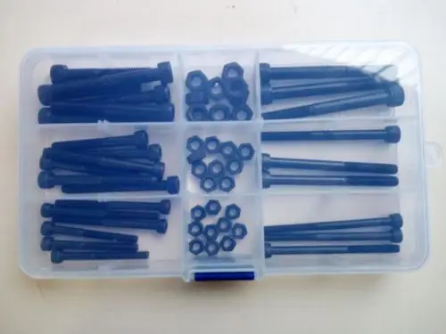 57 шт. шестигранные шурупы M4 M5 M6 12 9 класса|nut|nut allergiescap pvc |