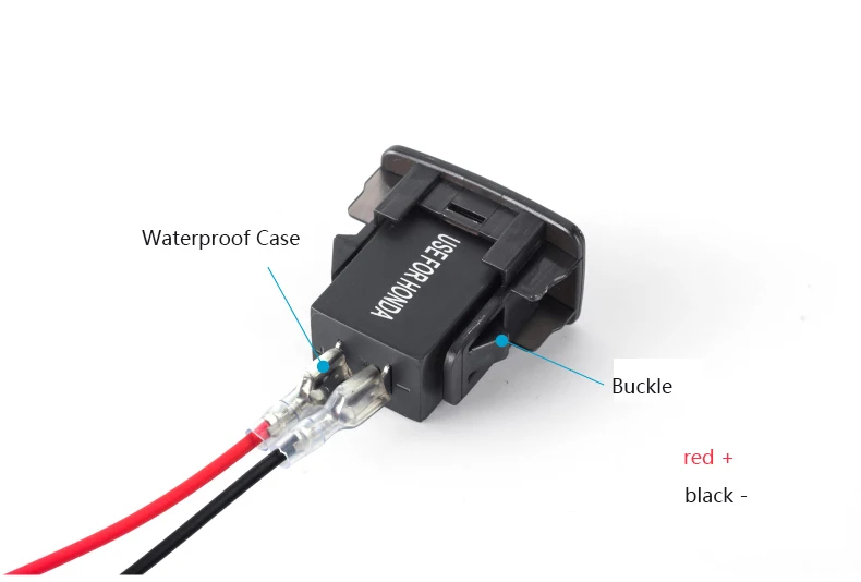 Автомобильное зарядное устройство с двумя USB портами 5 В 2 1 А 12 В|Кабели адаптеры и