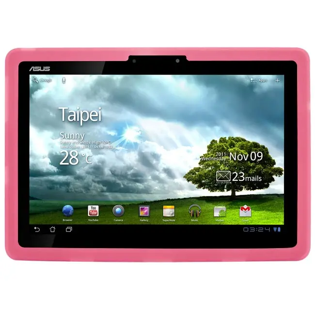 TF201 case Skymall Silicone Skin Cover Case for Asus Eee Pad Transformer Tablet Black Pink Blue Clear |