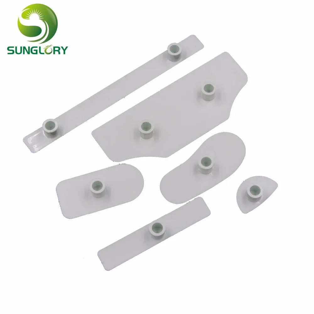 DIY 6 шт./компл. пластиковые детские кроссовки с высоким вырезом украшение в виде