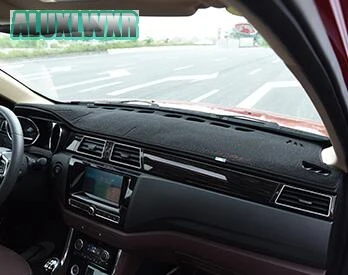 Приборной панели автомобиля Избегайте светильник pad инструмент крышка платформы стол коврики ковры аксессуары подходят для lifan marveii myway - Название цвета: black