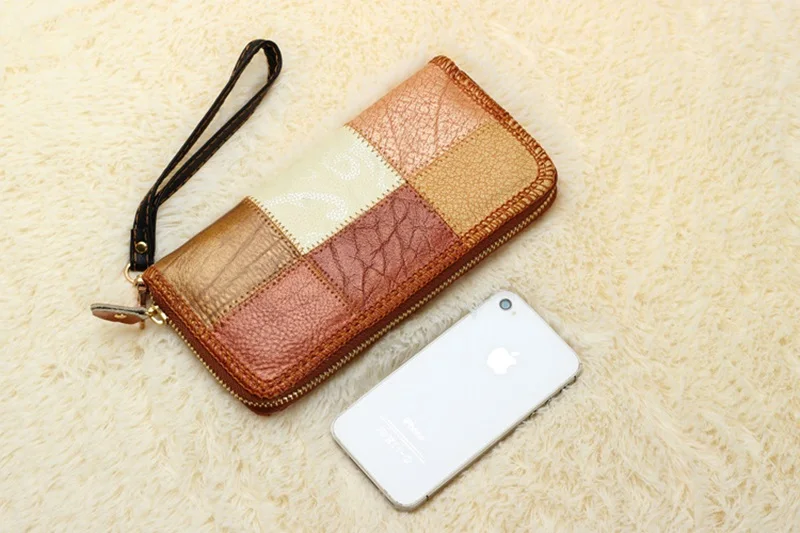 Женские кошельки фирменный дизайн высокое качество Винтажный кожаный женский