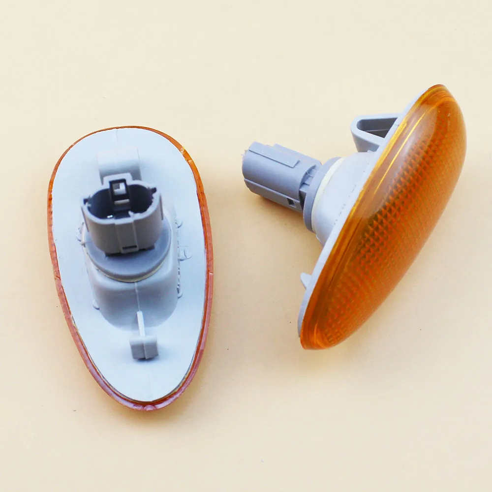 Автомобильный Стайлинг LARBLL пара желтых боковых габаритных индикаторов