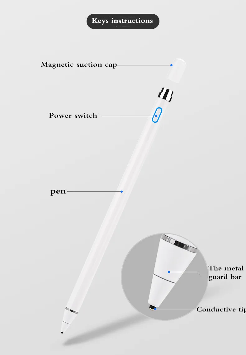 Ручка-карандаш для сенсорного экрана ручка рукописного письма мобильный телефон