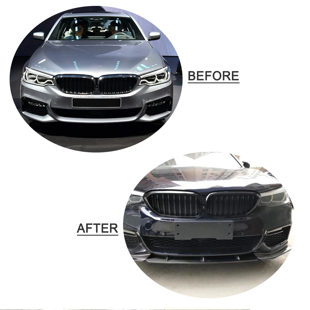 Передний бампер для BMW 5 серии G30 G38 M Sport 2017 - 2019 из углеродного волокна | Автомобили