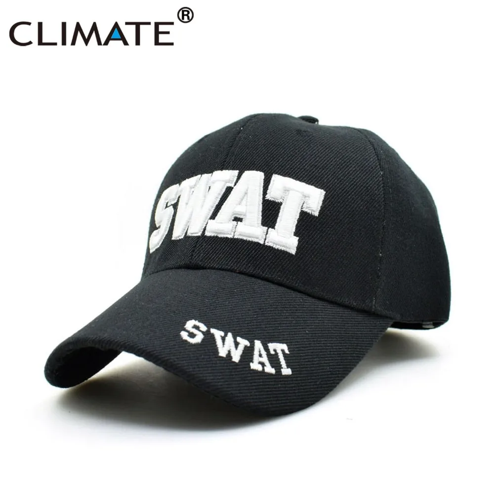 Мужские бейсболки CLIMATE SWAT армейские S.W.A.T. Кепка Униформа Регулируемая крутая