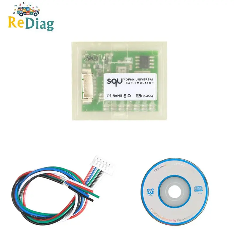 

SQU OF80 Universal Car Emulator Supports Immo/Seat Occupancy Sensor/Tacho Programs Universal Emulator for Most Cars