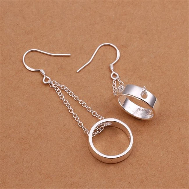 Элегантные великолепные дизайнерские модные ювелирные изделия серебряного