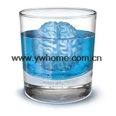 Ледозамерзающий кубик Силиконовый поднос инструмент форма для мозгов вечерние