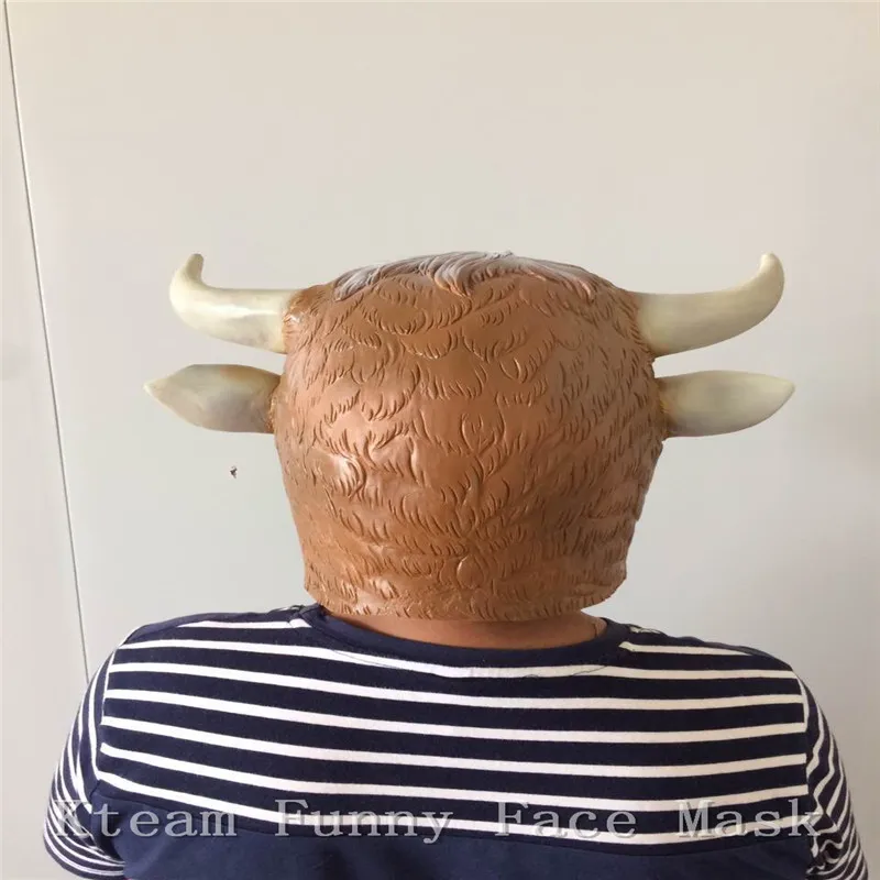 Высший сорт 100% латексные маски для Хэллоуина животных маска косплея аксессуар