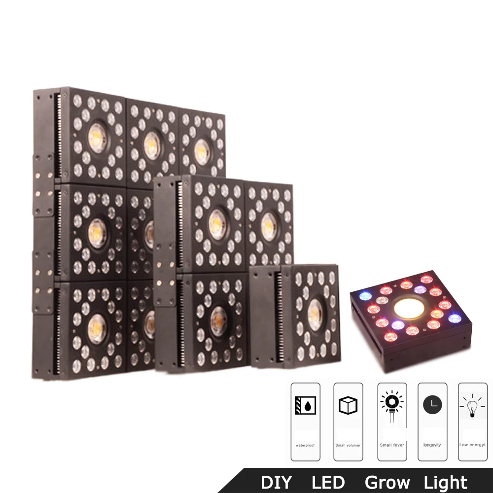 Apollo DIY COB светодиодный светильник для выращивания полный спектр 3000K 65 W 1300